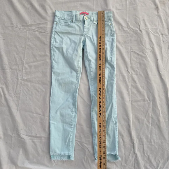 Lilly Pulitzer Aqua Jeans - Picture 8 of 14